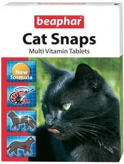 Beaphar Cat Snaps vitamiinit kissoille , 75 tablettia hinta ja tiedot | Kissan terveys ja hyvinvointi | hobbyhall.fi