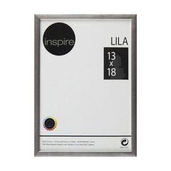 Valokuvakehys LILA 13x18 cm, hopea hinta ja tiedot | Valokuva-albumit -ja kehykset | hobbyhall.fi