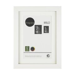 Kuvakehys MILO 13x18 cm, valkoinen hinta ja tiedot | Valokuva-albumit -ja kehykset | hobbyhall.fi