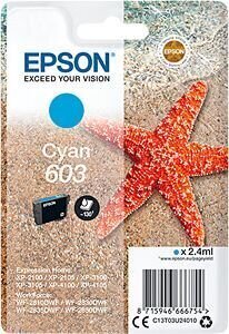 EPSON Singlepack Cyan 603 Ink hinta ja tiedot | Mustekasetit | hobbyhall.fi