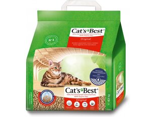 Luonnollinen kissanhiekka CATS BEST Ecoplus, 10 l (4,3 kg) hinta ja tiedot | Kissanhiekka | hobbyhall.fi