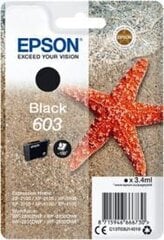 EPSON STARFISH SINGLEPACK BLACK 603 INK hinta ja tiedot | Mustekasetit | hobbyhall.fi