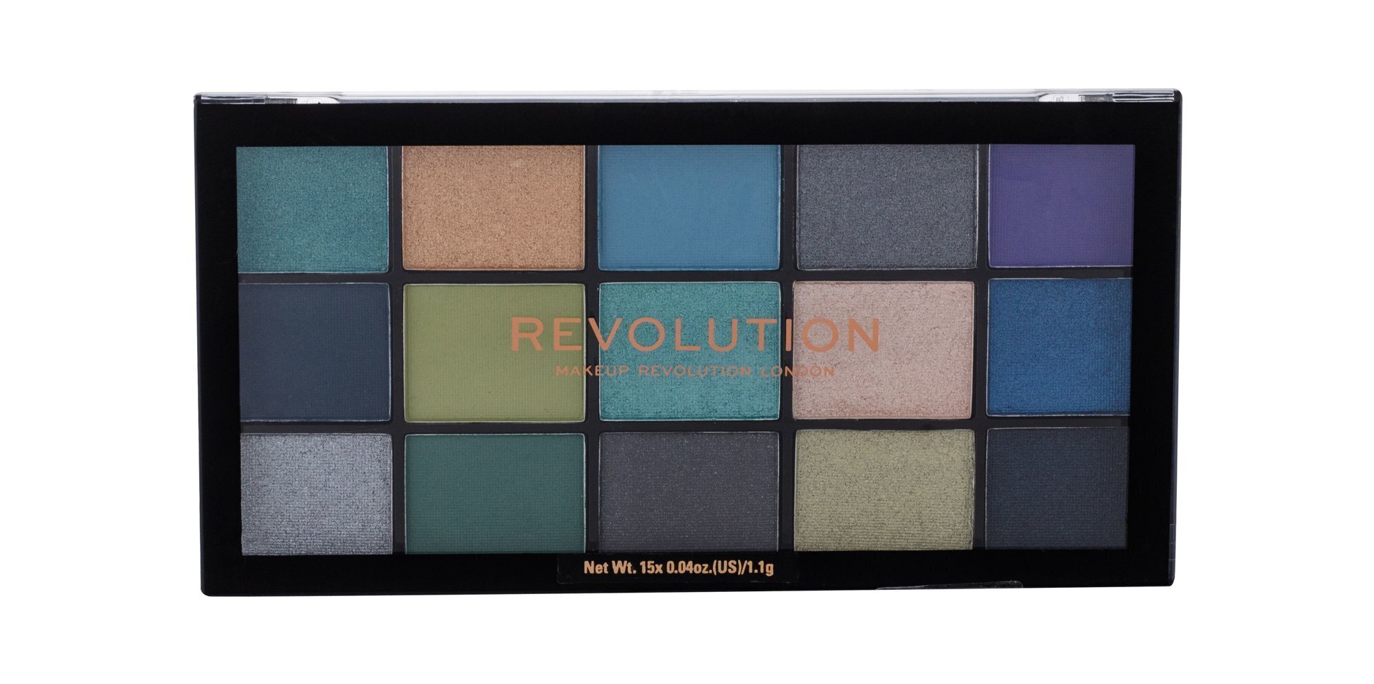 Makeup Revolution London Reloaded -luomiväripaletti, 16,5 g, sävy: Deep Dive hinta ja tiedot | Silmämeikit | hobbyhall.fi