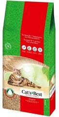 Cat's Best paakkuuntuva luonnonsahanpuru kissanhiekka Okoplus 40 l hinta ja tiedot | Kissanhiekka | hobbyhall.fi