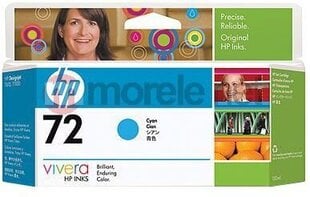 HP 72 ink cyan Vivera 130ml hinta ja tiedot | Mustekasetit | hobbyhall.fi
