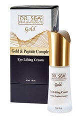Dr Sea Gold -silmänympärysvoide, sis. kultaa ja peptidejä, 30 ml Voiteen innovatiivinen koostumus on suunniteltu erityisesti silmien ympärillä olevan herkän ihon hoitoon. hinta ja tiedot | Kasvovoiteet | hobbyhall.fi