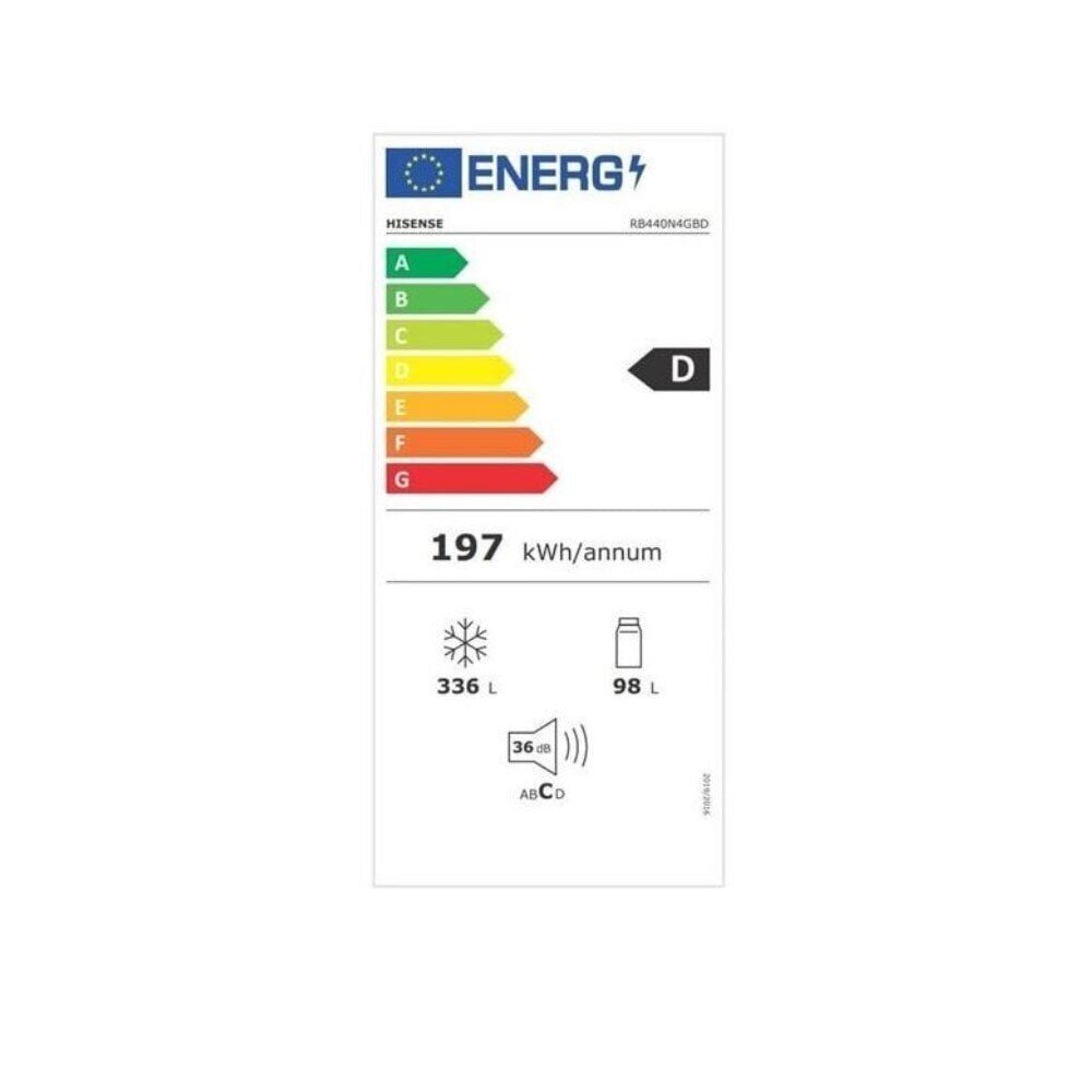 Hisense RB440N4GBD hinta ja tiedot | Jääkaapit | hobbyhall.fi