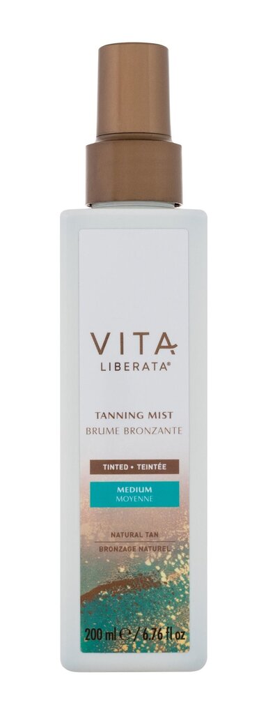 Vita Liberata itseruskettava suihke, 200 ml, Medium hinta ja tiedot | Itseruskettavat voiteet | hobbyhall.fi