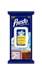 Presto Maxi Pack - Kosteuspyyhkeet. Tuotteita pakkauksessa yhteensä 120 kpl. hinta ja tiedot | Presto Koti ja keittiö | hobbyhall.fi