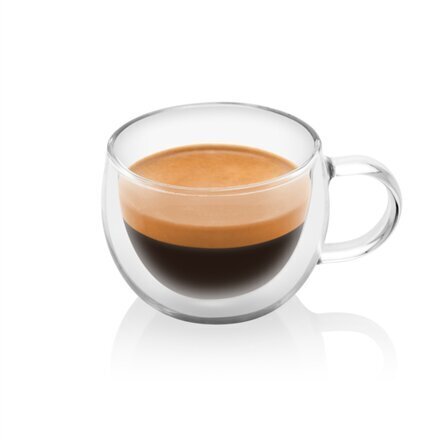 Eta espressomuki kaksoislasiseinämillä, 80 ml, 2 kpl. hinta ja tiedot | Lasit, mukit ja kannut | hobbyhall.fi