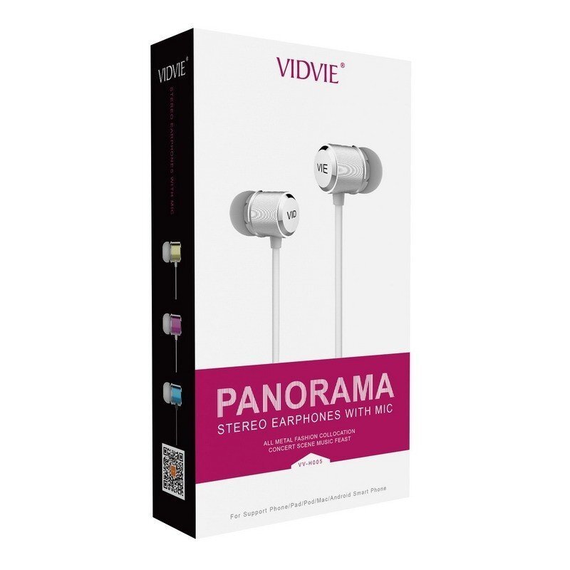 Vidvie HS605 Modern Universal Headset With Microphone Black hinta ja tiedot | Kuulokkeet | hobbyhall.fi