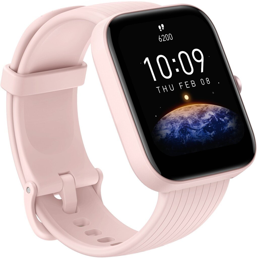 Amazfit Bip 3 Pink A2172PINK hinta ja tiedot | Älykellot | hobbyhall.fi