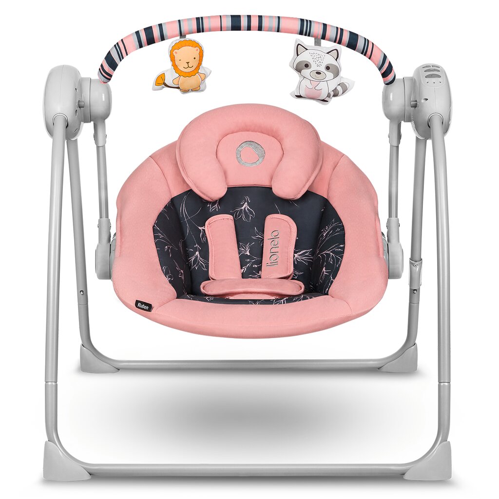 Sänky-keinu Lionelo Ruben, pink baby hinta ja tiedot | Sitterit | hobbyhall.fi