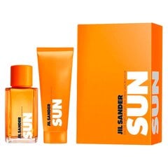 Setti Jil Sander Sun naisille: hajuvesi EDP 75 ml + suihkugeeli 75 ml hinta ja tiedot | Naisten hajuvedet | hobbyhall.fi