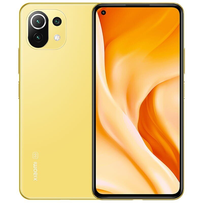 Xiaomi Mi 11 Lite 5G Dual 6+128GB, citrus yellow hinta ja tiedot | Matkapuhelimet | hobbyhall.fi