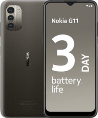 Nokia G11 4/64GB Dual SIM Grey hinta ja tiedot | Matkapuhelimet | hobbyhall.fi