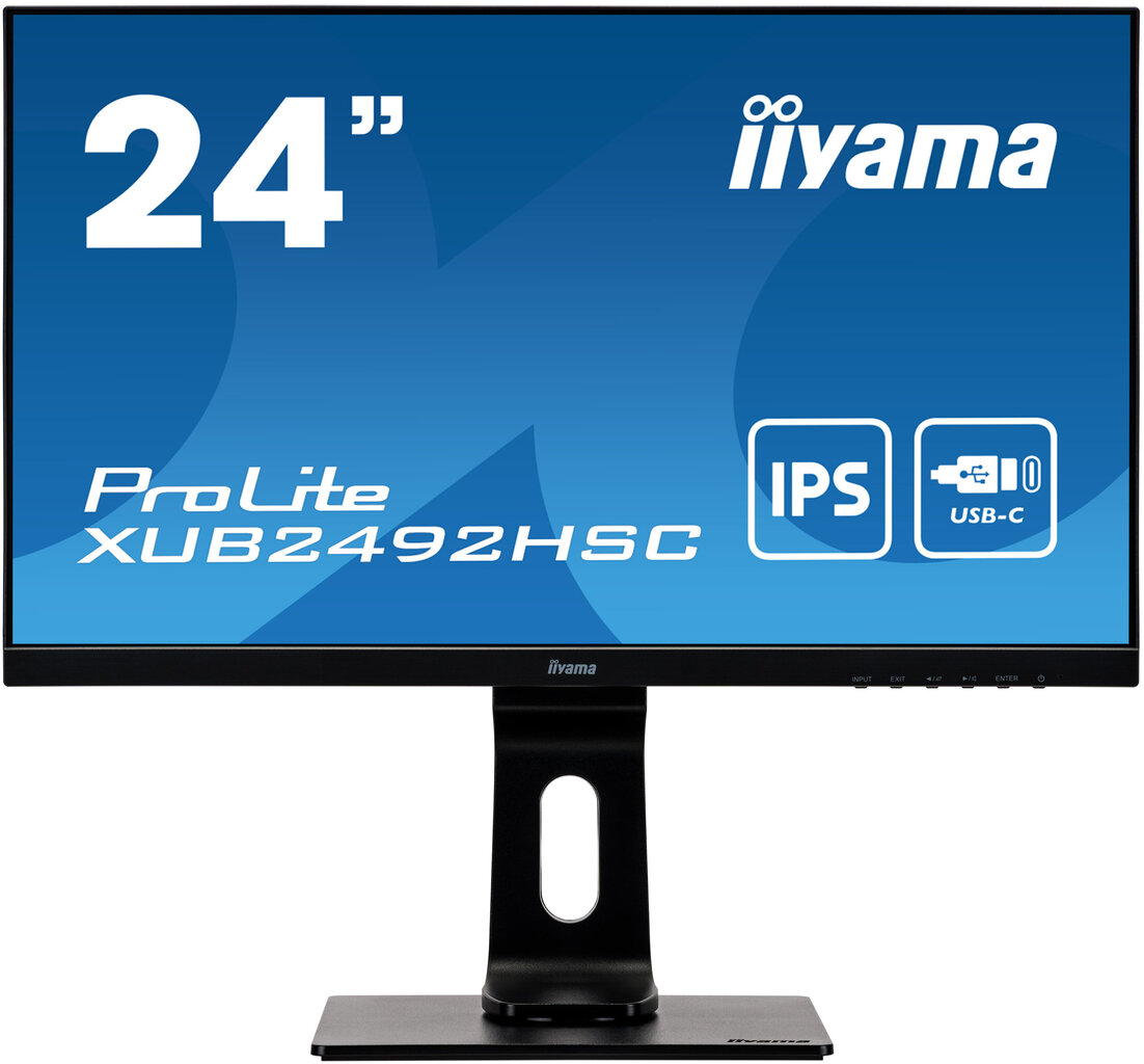 iiyama ProLite XUB2492HSC-B1 23.8" Full HD LCD Musta hinta ja tiedot | Näytöt | hobbyhall.fi