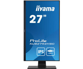 iiyama ProLite XUB2792HSC-B1 27" Full HD LED Musta hinta ja tiedot | Näytöt | hobbyhall.fi