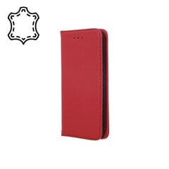 Aito nahkainen Smart Pro -kotelo Samsung Galaxy A53 5G punaruskea hinta ja tiedot | Puhelimen kuoret ja kotelot | hobbyhall.fi