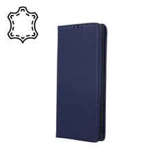 Aito nahkainen Smart Pro -kotelo Samsung Galaxy S22 tummansininen hinta ja tiedot | Puhelimen kuoret ja kotelot | hobbyhall.fi