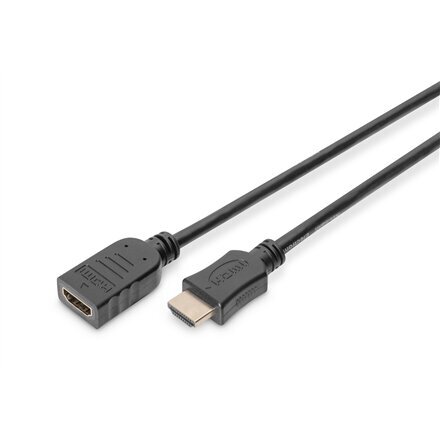 Assmann 3D Eth. HDMI A/M-A/F 5m hinta ja tiedot | Kaapelit ja adapterit | hobbyhall.fi