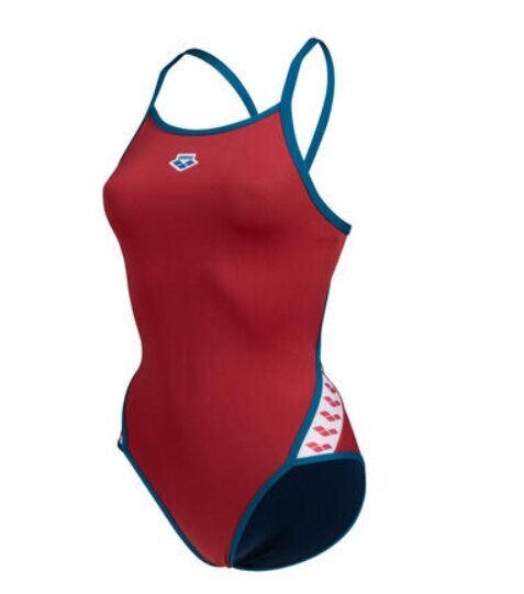 Naisten uimapuku Aqua-Speed Sophie 16 441, musta/punainen hinta ja tiedot | Naisten uimapuvut | hobbyhall.fi