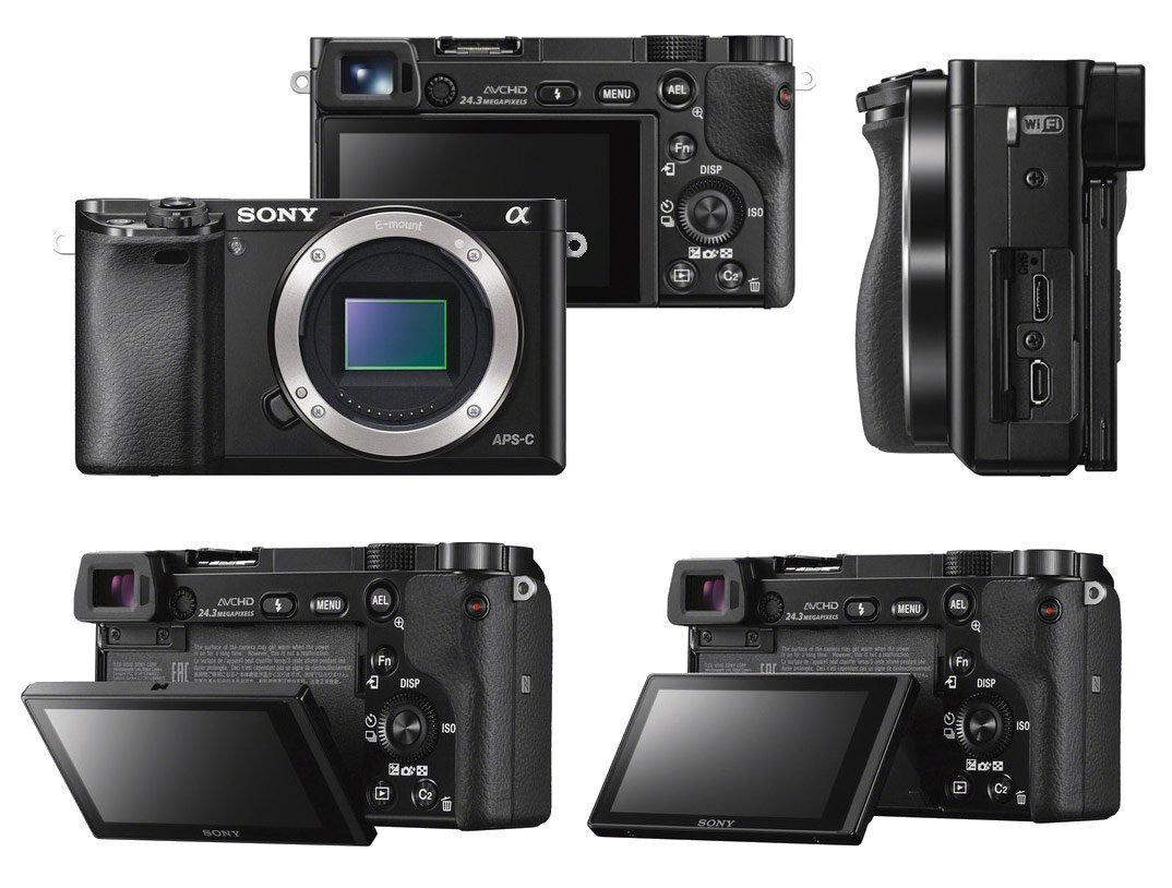 Hybridikamera Sony A6000 runko, musta hinta ja tiedot | Kamerat | hobbyhall.fi