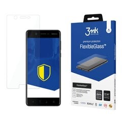 Nokia 5 - 3mk FlexibleGlass (joustava lasi) hinta ja tiedot | Näytönsuojakalvot ja -lasit | hobbyhall.fi