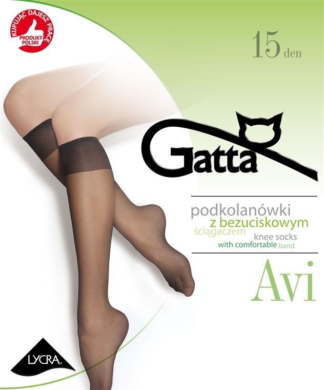 Naisten sukat Gatta Avi, 2 paria, musta hinta ja tiedot | Naisten sukat | hobbyhall.fi