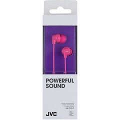 JVC HA-FX10-P Pink hinta ja tiedot | Kuulokkeet | hobbyhall.fi