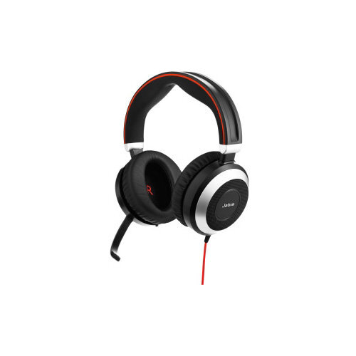 Jabra Evolve 80 UC Duo Black hinta ja tiedot | Kuulokkeet | hobbyhall.fi