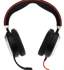 Jabra Evolve 80 UC Duo Black hinta ja tiedot | Kuulokkeet | hobbyhall.fi