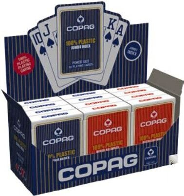 Copag korttipakka, poker size, 55 korttia hinta ja tiedot | Lautapelit ja älypelit | hobbyhall.fi