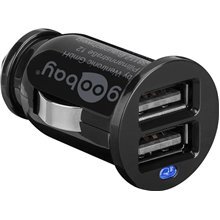 Autolaturi Goodbay Dual USB autolaturi 2.1A hinta ja tiedot | Puhelimen laturit | hobbyhall.fi