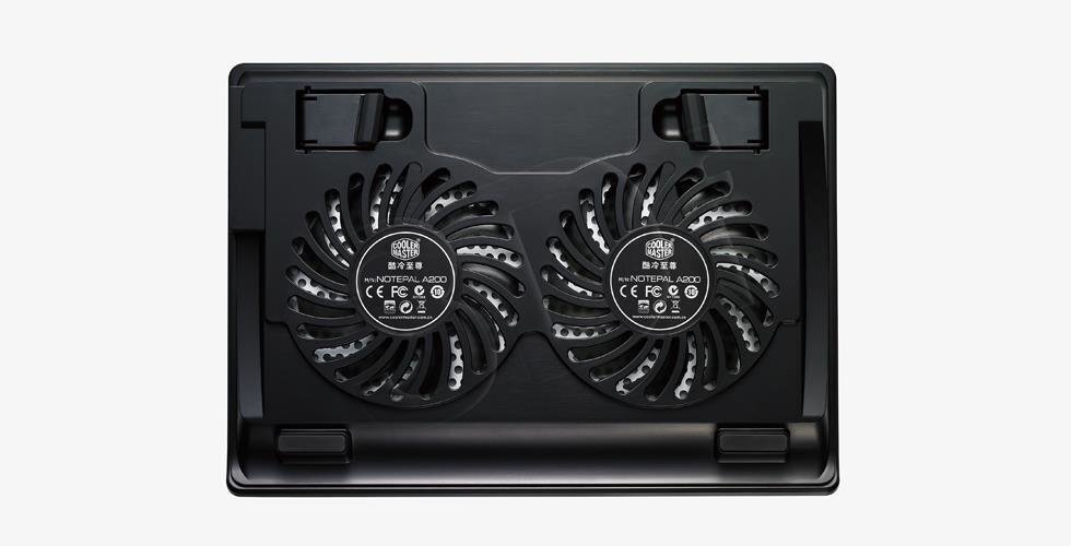 Cooler Master Notepal A200 hinta ja tiedot | Kannettavien tietokoneiden lisätarvikkeet | hobbyhall.fi