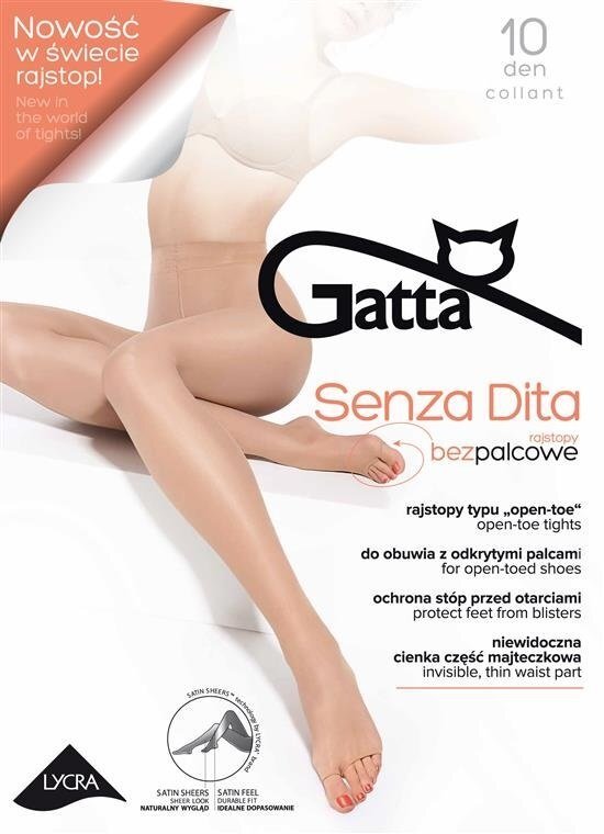 Naisten sukkahousut Gatta Senza Dita, vaaleanruskea 2 hinta ja tiedot | Sukkahousut | hobbyhall.fi
