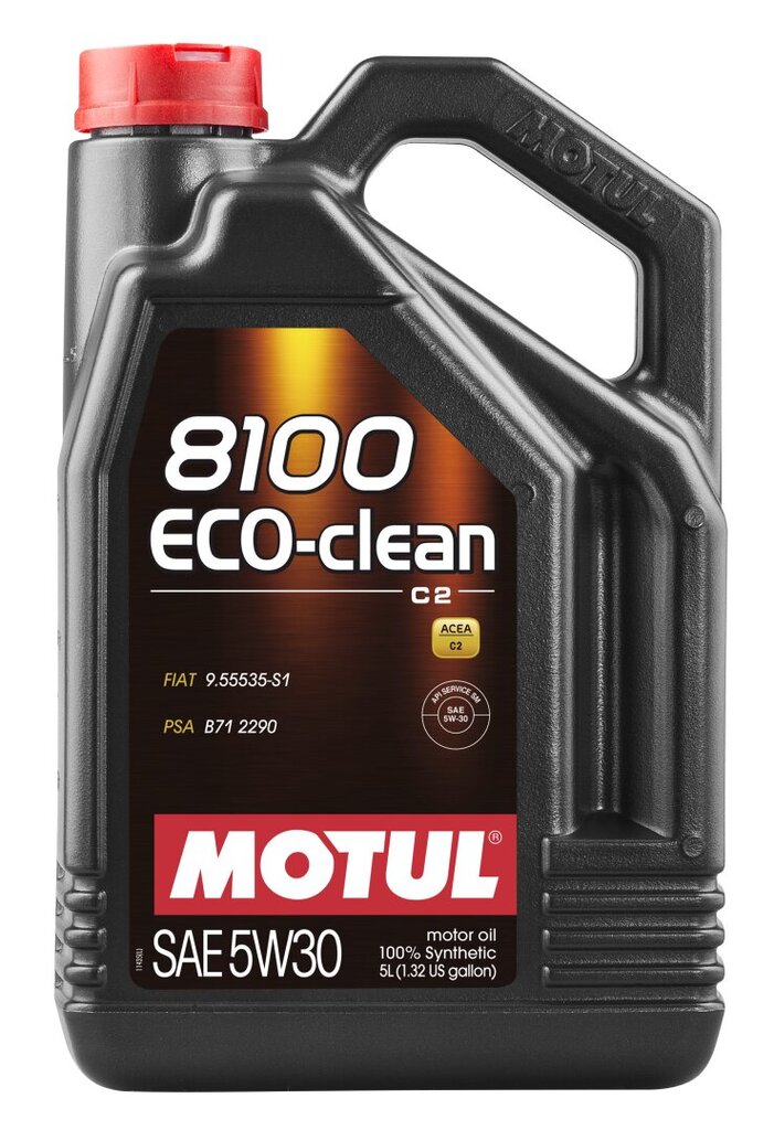 Motul 8100 Eco-clean 5W30 5L (101545) hinta ja tiedot | Moottoriöljyt | hobbyhall.fi