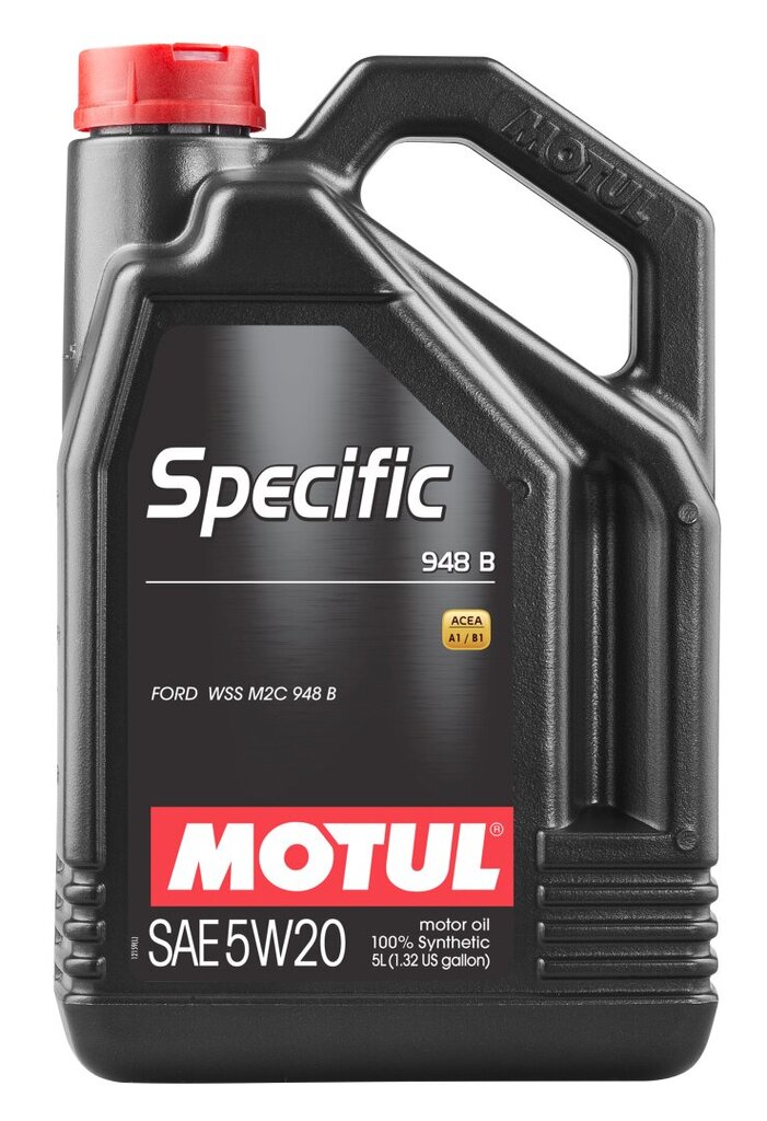 Motul Specific Ford 948B 5W20 moottoriöljy, 106352, 5 l. hinta ja tiedot | Moottoriöljyt | hobbyhall.fi