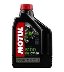 Nelitahtinen voiteluöljy Motul 5100, 10W50, 2 l. hinta ja tiedot | Voiteluöljyt ja -nesteet | hobbyhall.fi