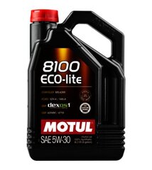 Motul 8100 Eco-lite 5W30 4L (108213) hinta ja tiedot | Moottoriöljyt | hobbyhall.fi