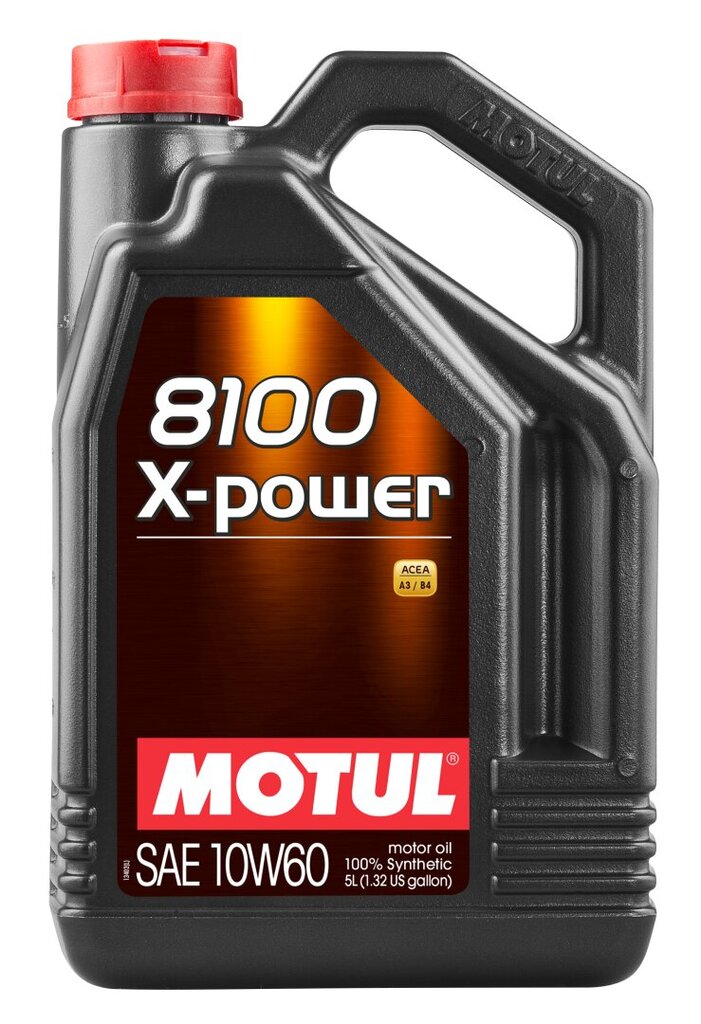 Motul 8100 X-Power 10W60 5L (106144) hinta ja tiedot | Moottoriöljyt | hobbyhall.fi
