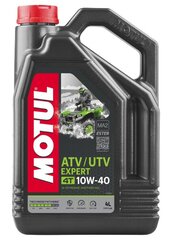 Öljy MOTUL ATV-UTV EXPERT 4T 10W40 4ltr (105939) hinta ja tiedot | Voiteluöljyt ja -nesteet | hobbyhall.fi