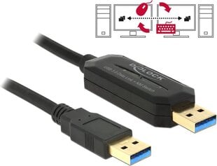 Cable Delock USB 3.1, 1,5 m 83647 hinta ja tiedot | Puhelinkaapelit | hobbyhall.fi