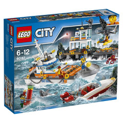 60167 LEGO® CITY rannikkovartioston päämaja hinta ja tiedot | LEGOT ja rakennuslelut | hobbyhall.fi