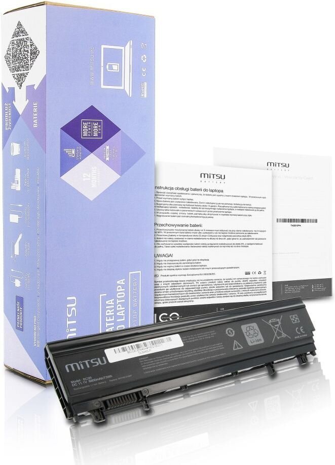Mitsu BC / DE-E5440H hinta ja tiedot | Kannettavien tietokoneiden akut | hobbyhall.fi