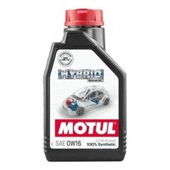 Motul Hybrid 0W16 moottoriöljy, 107153, 1 l, hinta ja tiedot | Moottoriöljyt | hobbyhall.fi