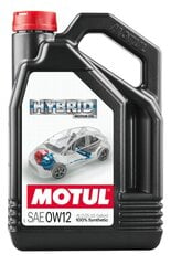 Moottoriöljy Motul Hybrid 0W12, 107152, 4 l. hinta ja tiedot | Moottoriöljyt | hobbyhall.fi