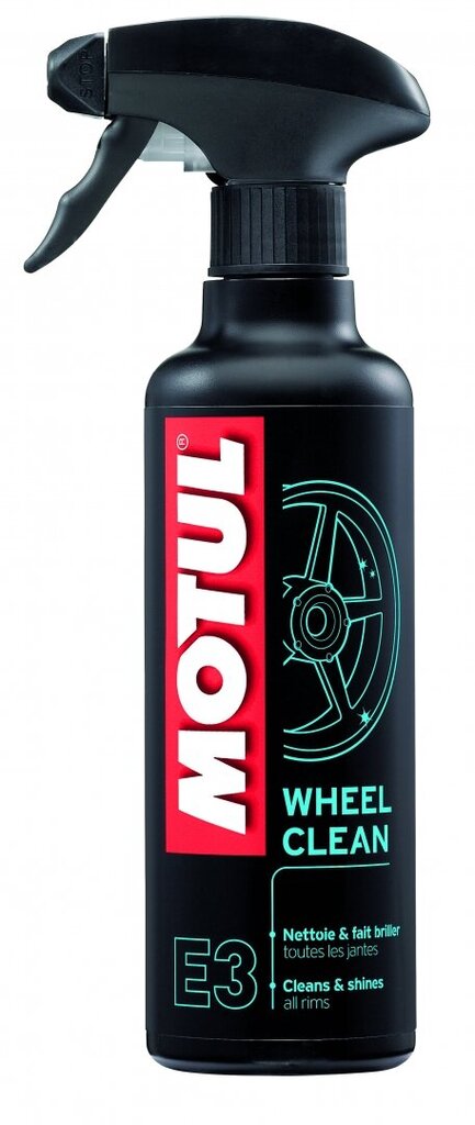 PUHDISTUSAINE MOTUL WHEEL CLEAN E3 0,4ltr (102998) hinta ja tiedot | Moottoriöljyt | hobbyhall.fi