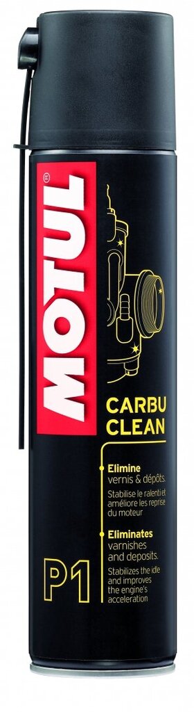 Puhdistusaine MOTUL CARBU CLEAN P1 0,4ltr (105503) hinta ja tiedot | Moottoriöljyt | hobbyhall.fi