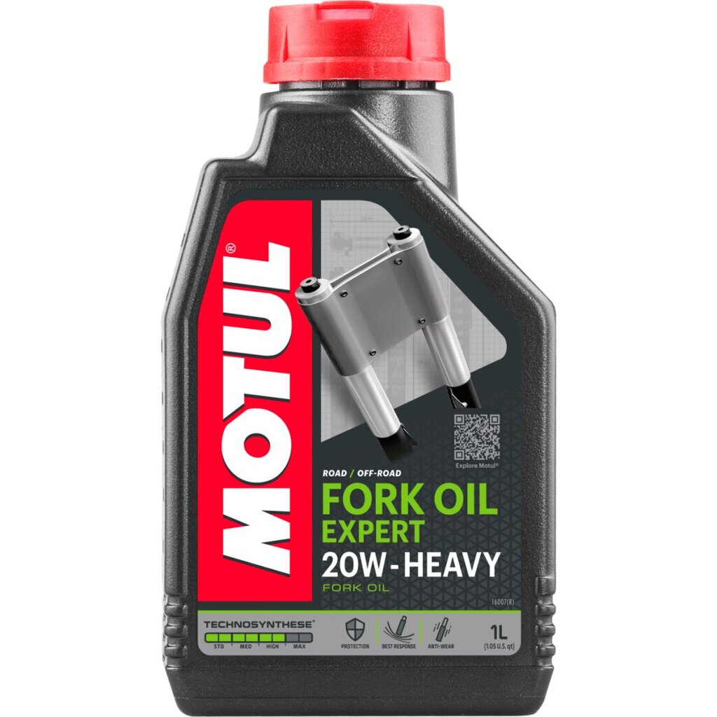 Öljy MOTUL FORK OIL EXP. HEAVY 20W 1ltr (105928) hinta ja tiedot | Moottoriöljyt | hobbyhall.fi